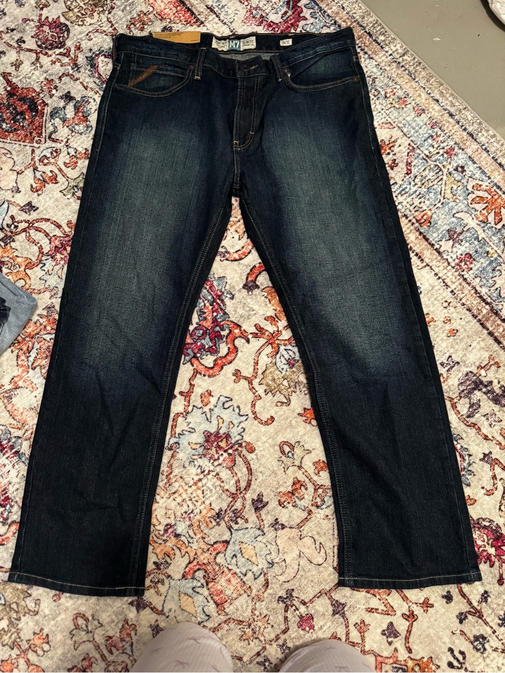 Ariat Dark Blue Straight Leg Jeans